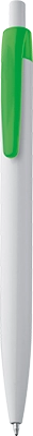 Fehér műanyag golyóstoll - Zöld
