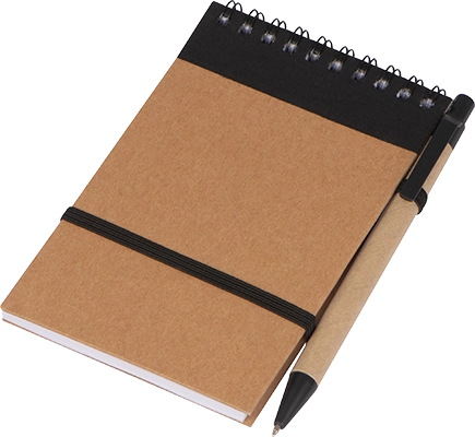 To-do notesz golyóstollal - Fekete