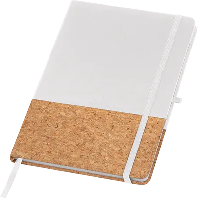 160 oldalas A5 parafa jegyzetfüzet - Fehér