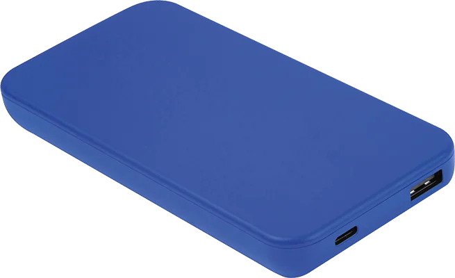 10 000 mAh powerbank újrahasznosított műanyagból - Kék
