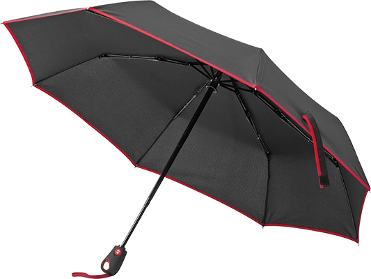 Automata nyitó/záró esernyő - Piros