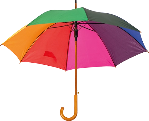 Szivárvány automata esernyő - Többszínű