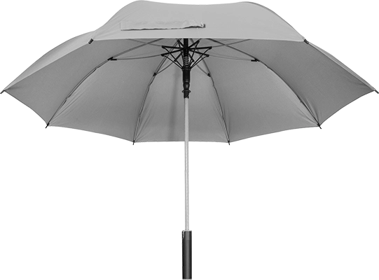 Esernyő gyűrűs markolattal - Szürke