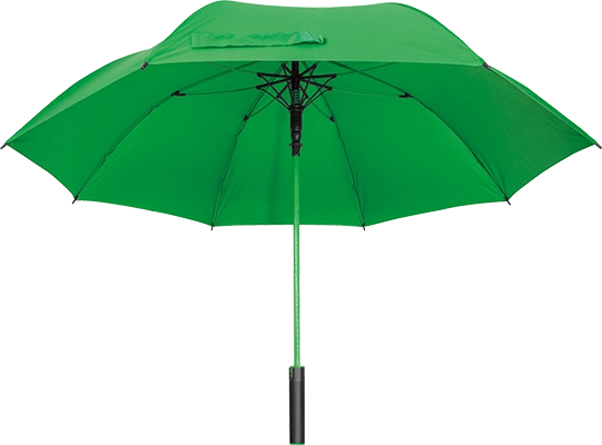 Esernyő gyűrűs markolattal - Zöld