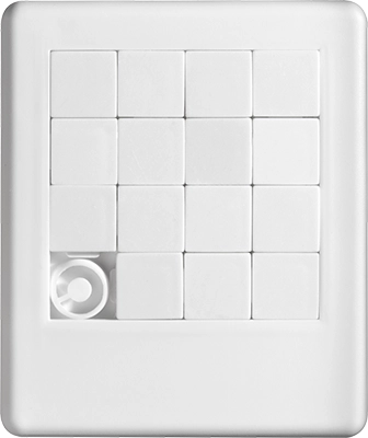 Mini puzzle - Fehér