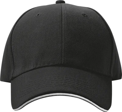 Pamut baseball sapka - Fekete