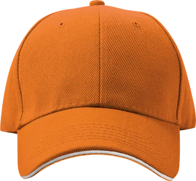 Pamut baseball sapka - Narancssárga