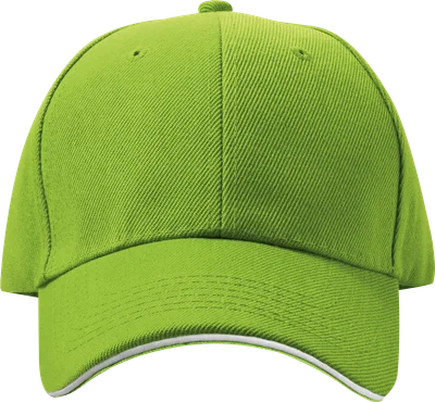 Pamut baseball sapka - Világos Zöld
