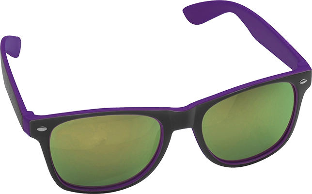 Napszemüveg kétszínű kerettel - Lila