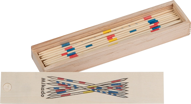 Fadobozos Mikado - Bézs