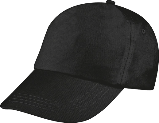Vászon baseball sapka - Fekete