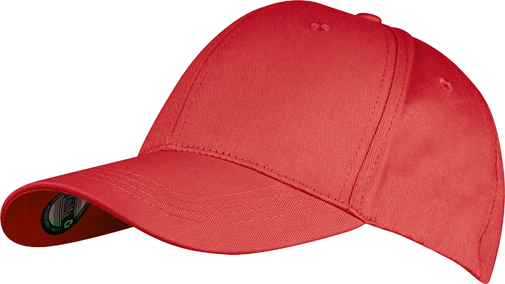 Baseball sapka újrahasznosított pamutból - Piros