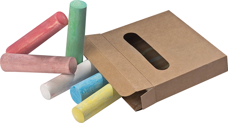 Aszfaltkréta szett - Barna