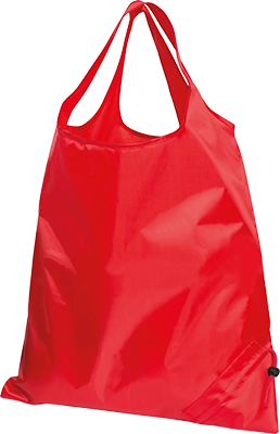Összehajtható bevásárlótáska - Piros