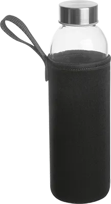 500 ml ivópalack neoprén tokban - Fekete