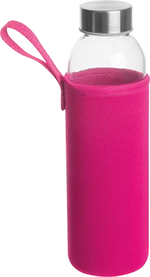 500 ml ivópalack neoprén tokban - Rózsaszín