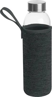 500 ml ivópalack neoprén tokban - Sötétszürke
