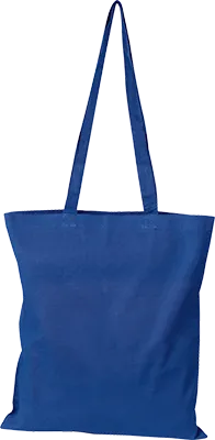 140 g/m² hosszúfülű vászontáska - Kék