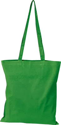 140 g/m² hosszúfülű vászontáska - Zöld