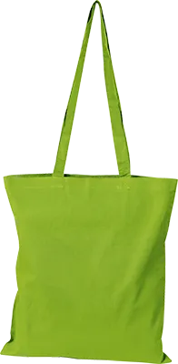 140 g/m² hosszúfülű vászontáska - Világos Zöld