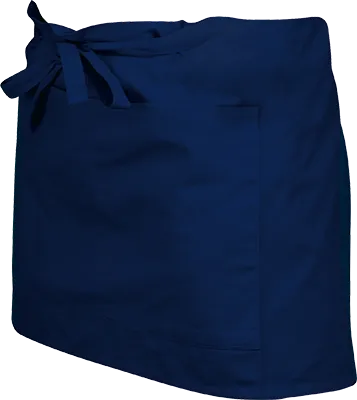 180 g/m² pamut pincérkötény - Sötétkék