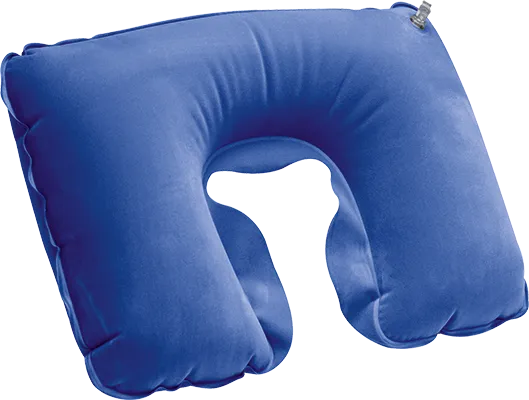 Felfújható nyakpárna - Sötétkék