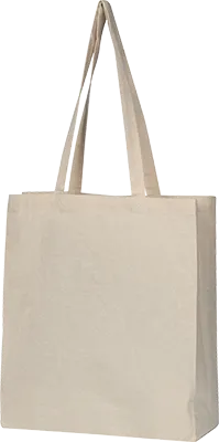 180 g/m² organikus pamut vászontáska - Bézs
