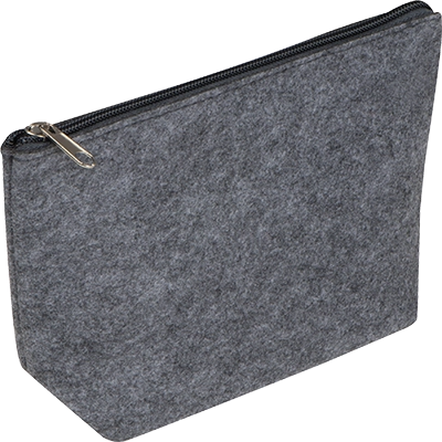 RPET kozmetikai táska - Sötétszürke