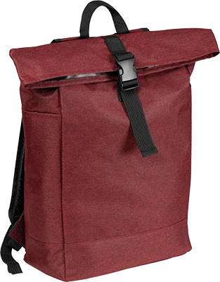 Roll-top futár hátizsák - Piros