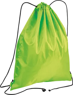 Tornazsák újrahasznosított poliészterből - Világos Zöld