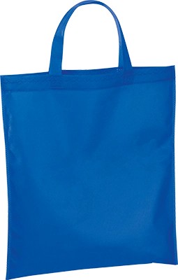 80  g/m² RPET non-woven bevásárlótáska - Kék