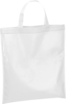 80  g/m² RPET non-woven bevásárlótáska - Fehér