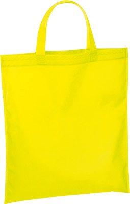 80  g/m² RPET non-woven bevásárlótáska - Sárga