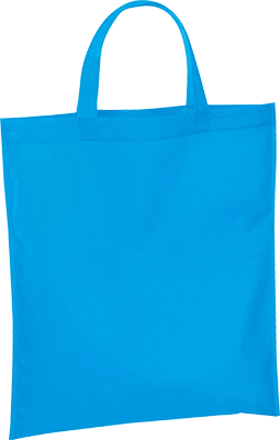 80  g/m² RPET non-woven bevásárlótáska - Világos Kék