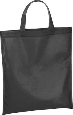 80  g/m² RPET non-woven bevásárlótáska - Sötétszürke