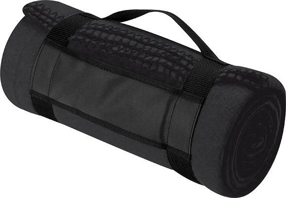 Nagyméretű polár takaró - Fekete