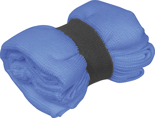 Mikroszálas törölköző (90 x 40 cm) 160 g/m² - Kék