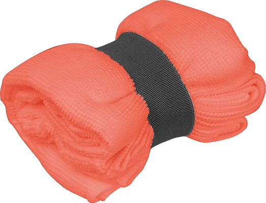 Mikroszálas törölköző (90 x 40 cm) 160 g/m² - Piros