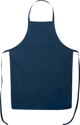 170 g/m² pamut kötény - Sötétkék