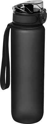 1000 ml tritán ivópalack - Fekete