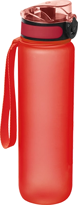 1000 ml tritán ivópalack - Piros