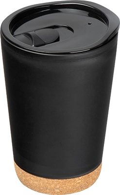 280 ml utazóbögre - Fekete