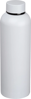 700 ml acél ivópalack újrahasznosított acélból - Fehér
