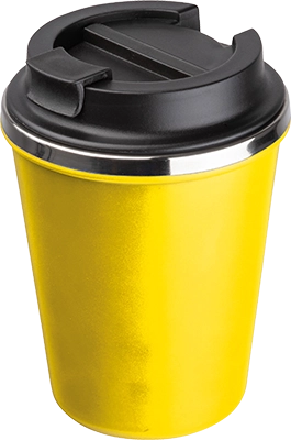 350 ml termoszbögre - Sárga