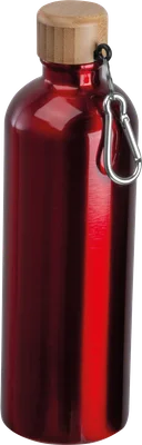 750 ml rozsdamentes acél ivópalack - Piros