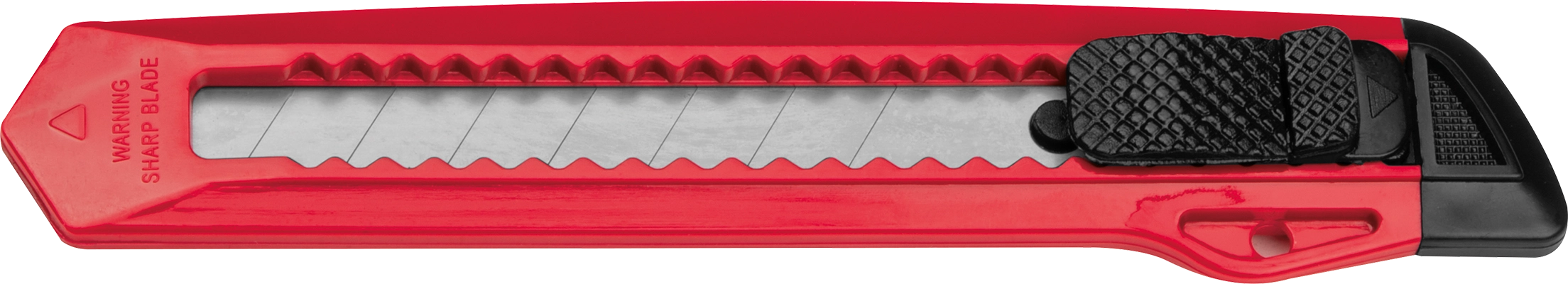 Műanyag papírvágó kés - Piros