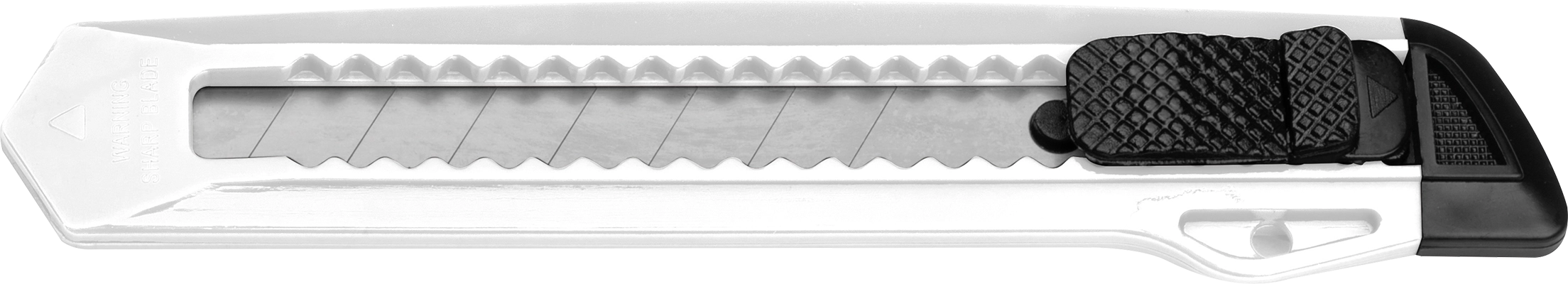 Műanyag papírvágó kés - Fehér