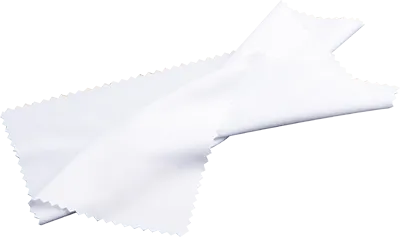 Mikroszálas szemüvegtörlő kendő - Fehér