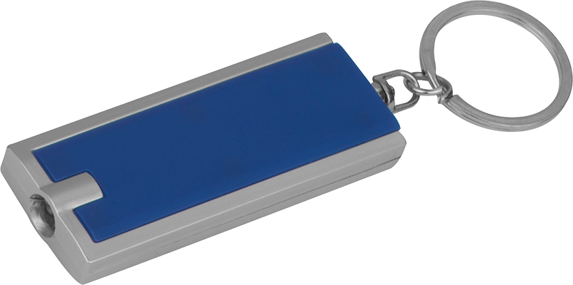 Kulcstartó LED lámpával - Kék