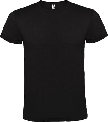 Uniszex rövid ujjú póló (150 g/m²) - Fekete